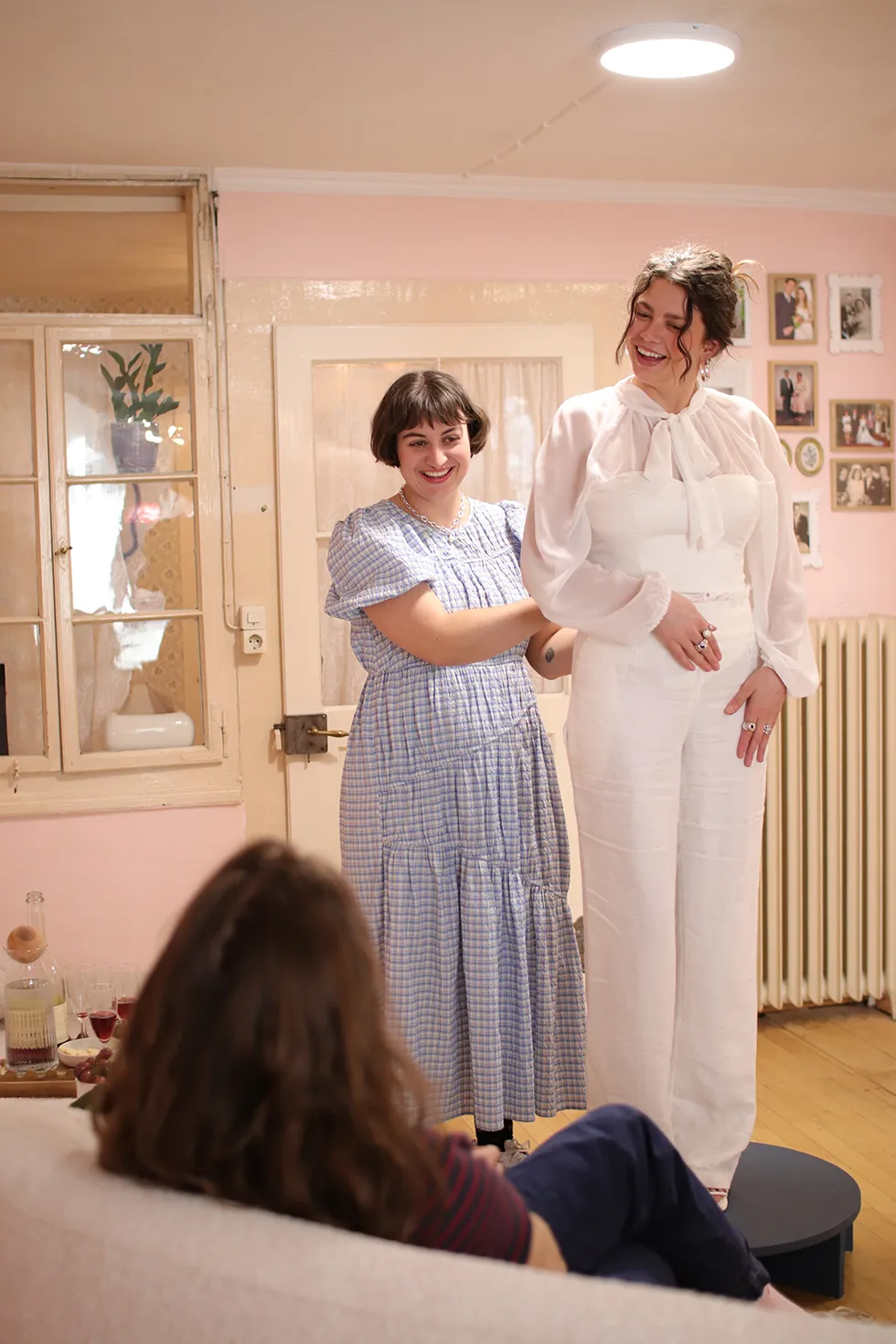 Anprobe Brautkleid auf Maß