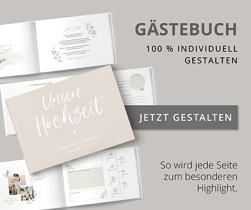 Gästebuch individuell gestalten