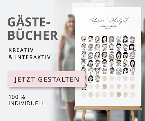 Gästebuch individuell gestalten