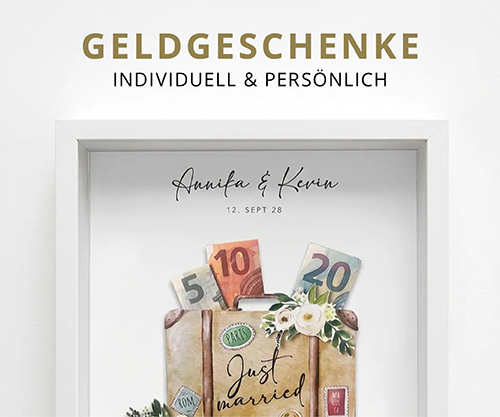 Geldgeschenke gestalten