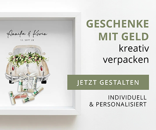 Geldgeschenke gestalten