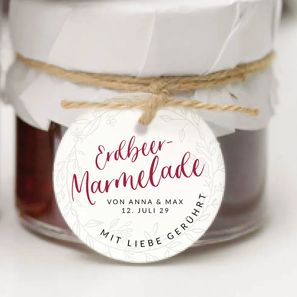 Marmelade Anhänger Liebe