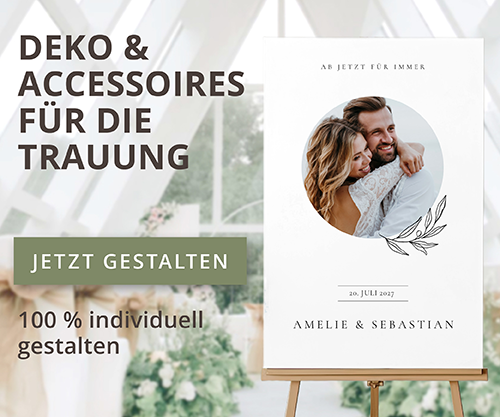 Trauung Accessoires gestalten