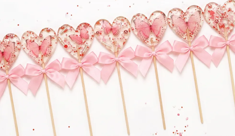 Lolli Schmetterlinge selber machen Lolli Schmetterlinge selber machen