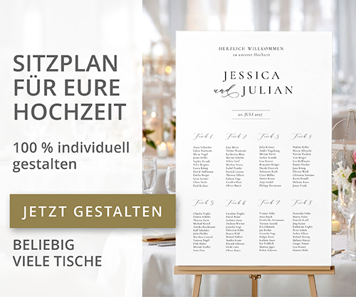 Sitzplan gestalten
